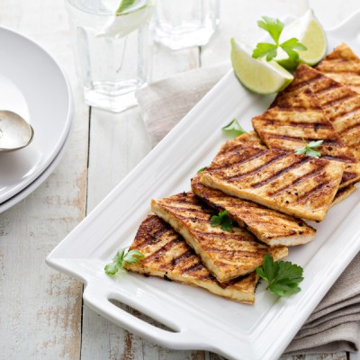 Đậu phụ nướng sốt Teriyaki