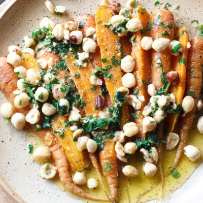 Cà Rốt Đút Lò - Đậu Lăng