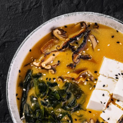 Soup rong biển đậu hũ cà chua