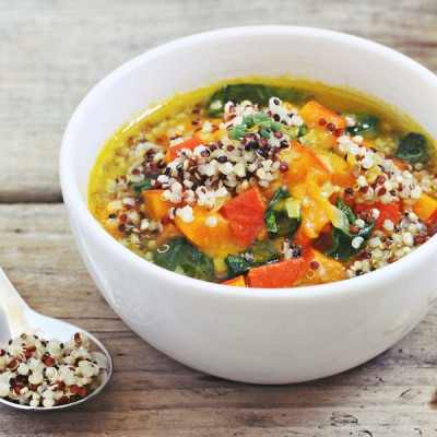 Canh Cà Chua Hạt Quinoa