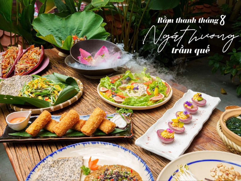 Bàn Tiệc Tháng 8 - Ngát Hương Trầm Quế