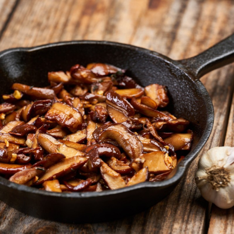 Nấm Hương Rừng Xào Tỏi